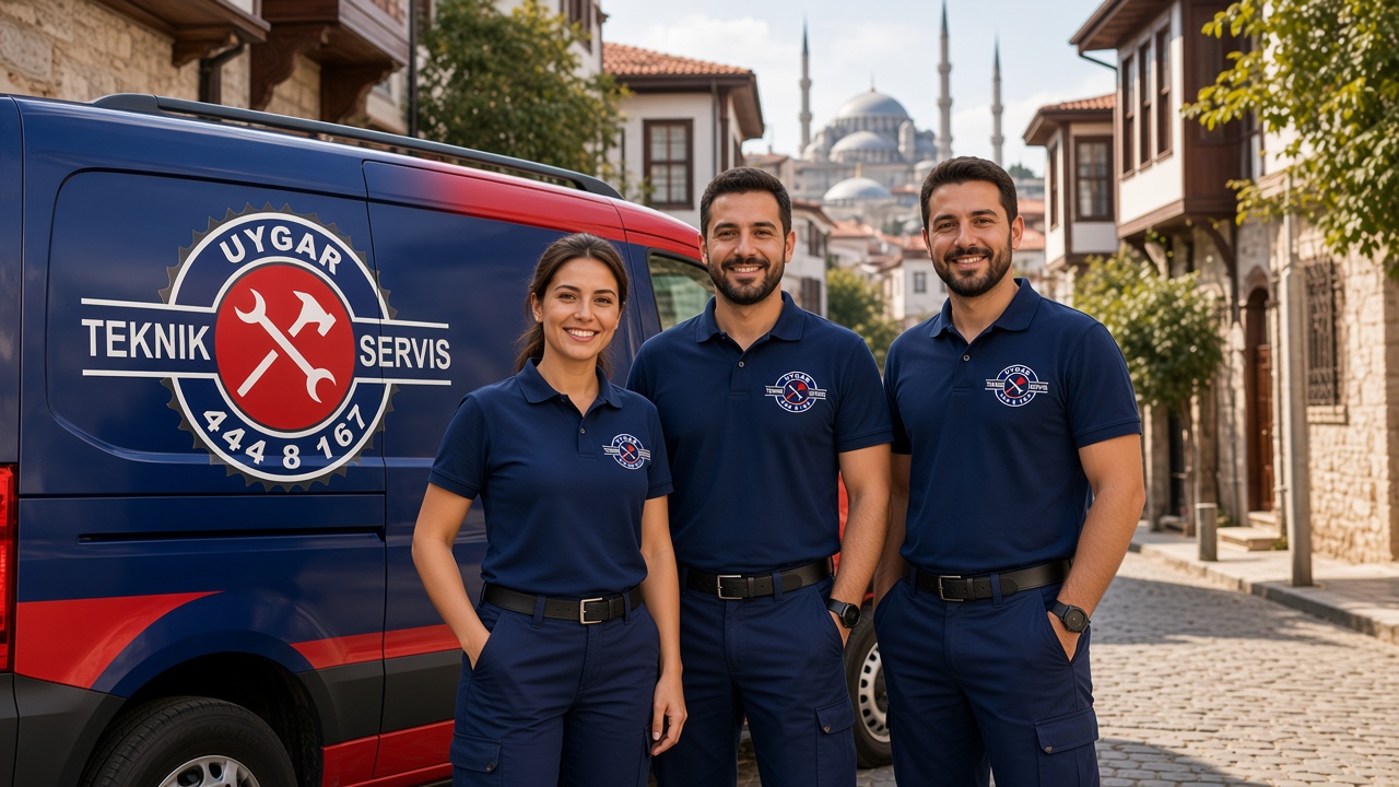 Uygar Teknik Servis ekibi ve servis aracı